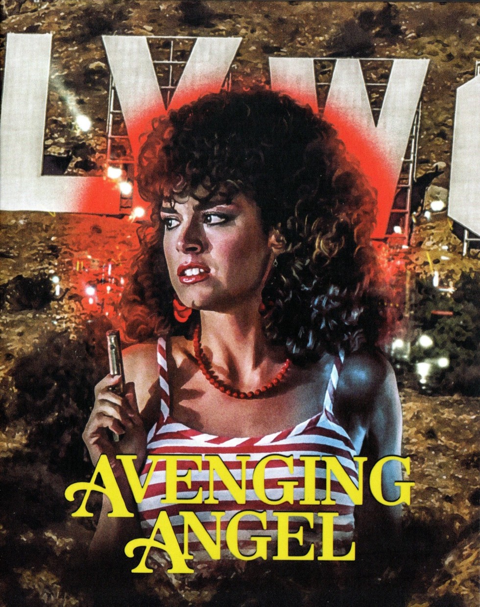 Avenging Angel Blu Ray Slipcover Vinegar Syndrome